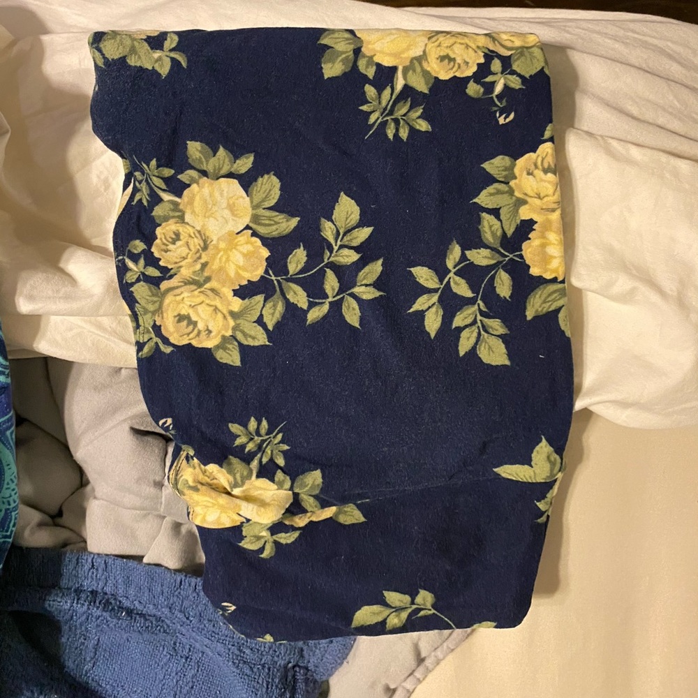 Lularoe floral leggings OS